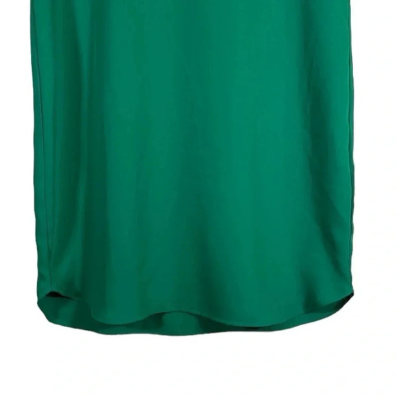 Adrienne Vittadini Kelly Green Short Sleeve Shift Dress Size 6 Casual Party Date - Picture 5 of 8
